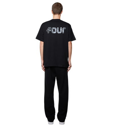 Outline Logo T-shirt Black