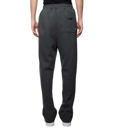 Outline Logo Straight Leg Pants Black Sand