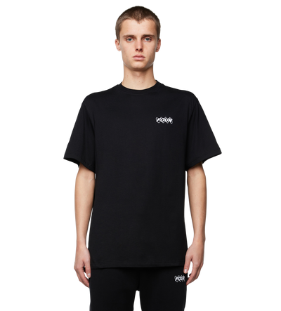 Circles Logo T-shirt Black