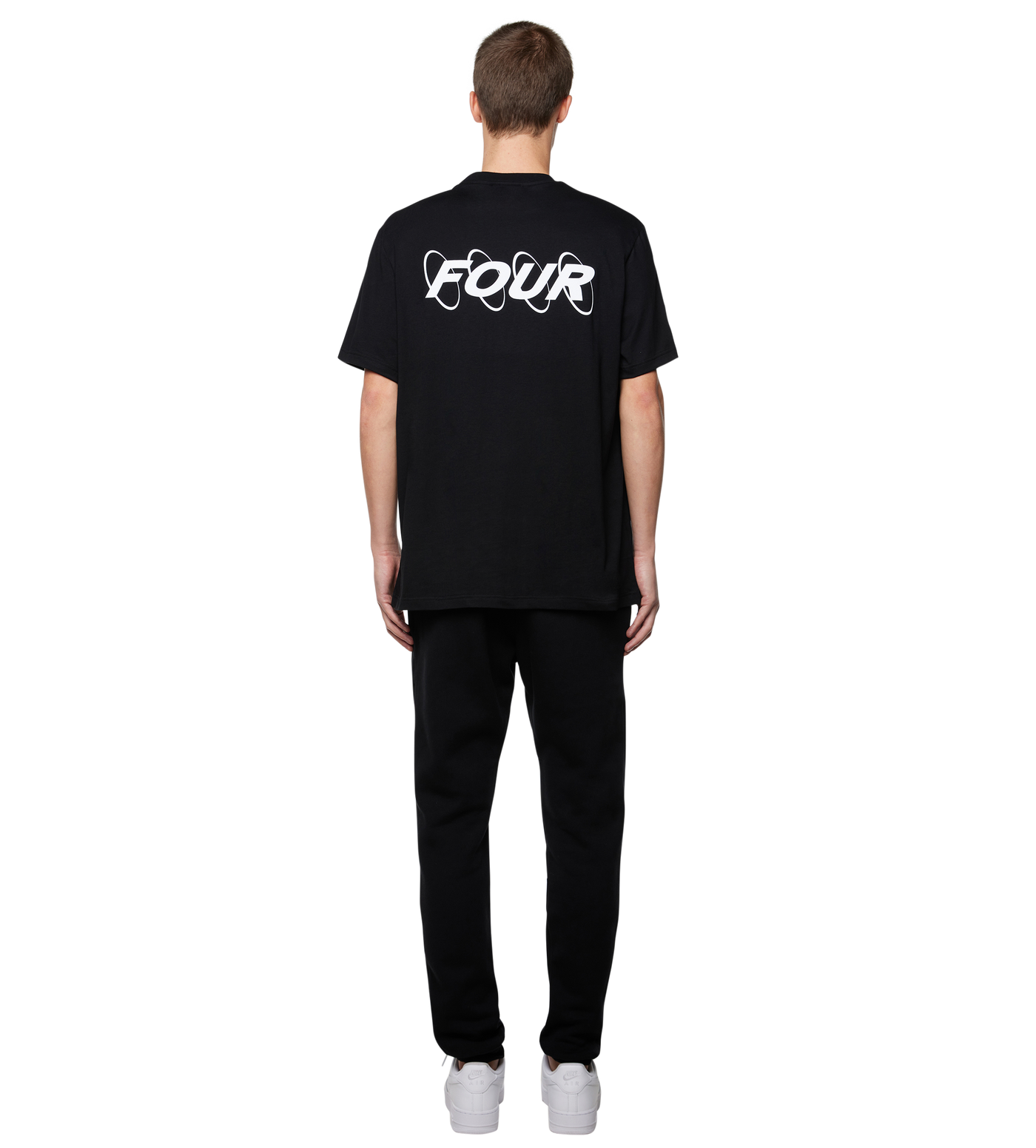 Circles Logo T-shirt Black