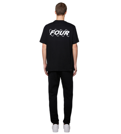 Circles Logo T-shirt Black
