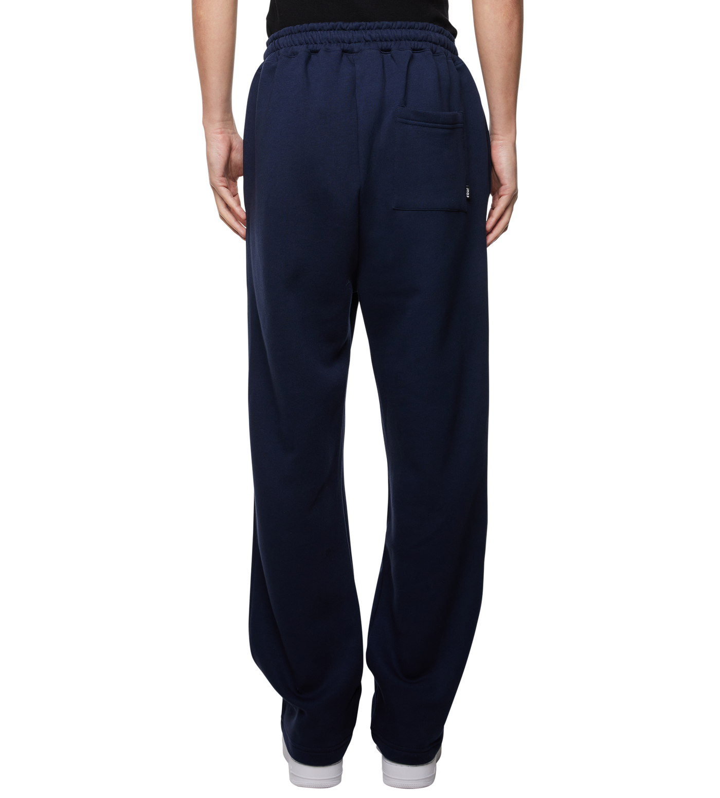 Outline Logo Straight Leg Pants Marine Blue