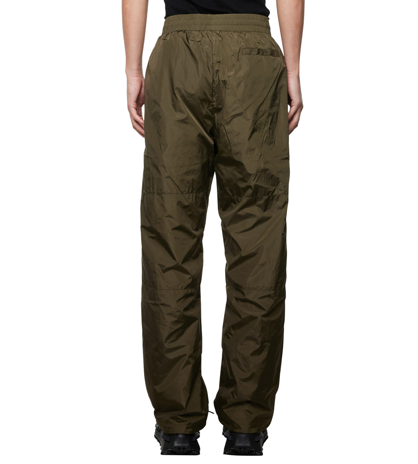 Sport Windbreaker Nylon Pants Moss Green