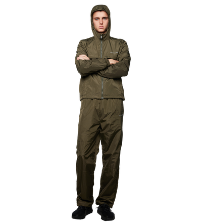 Sport Windbreaker Nylon Jacket Moss Green