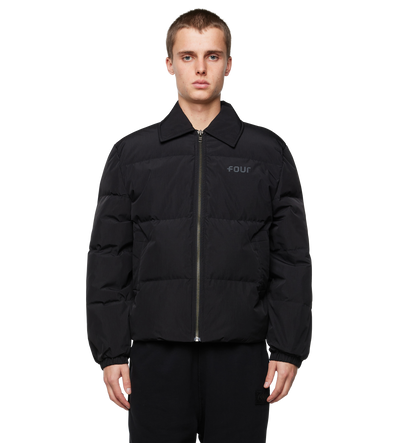 Padded Shirt Puffer Black