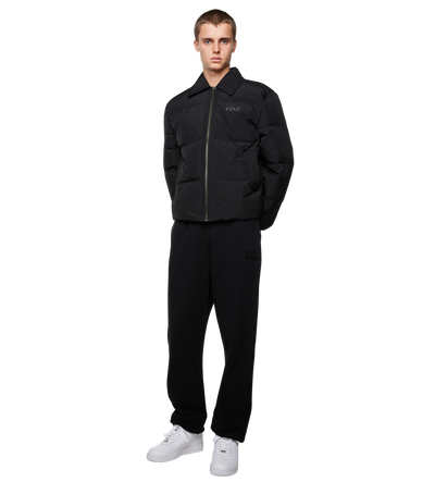 Padded Shirt Puffer Black