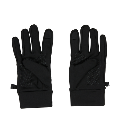 Logo Reflective Gloves Black