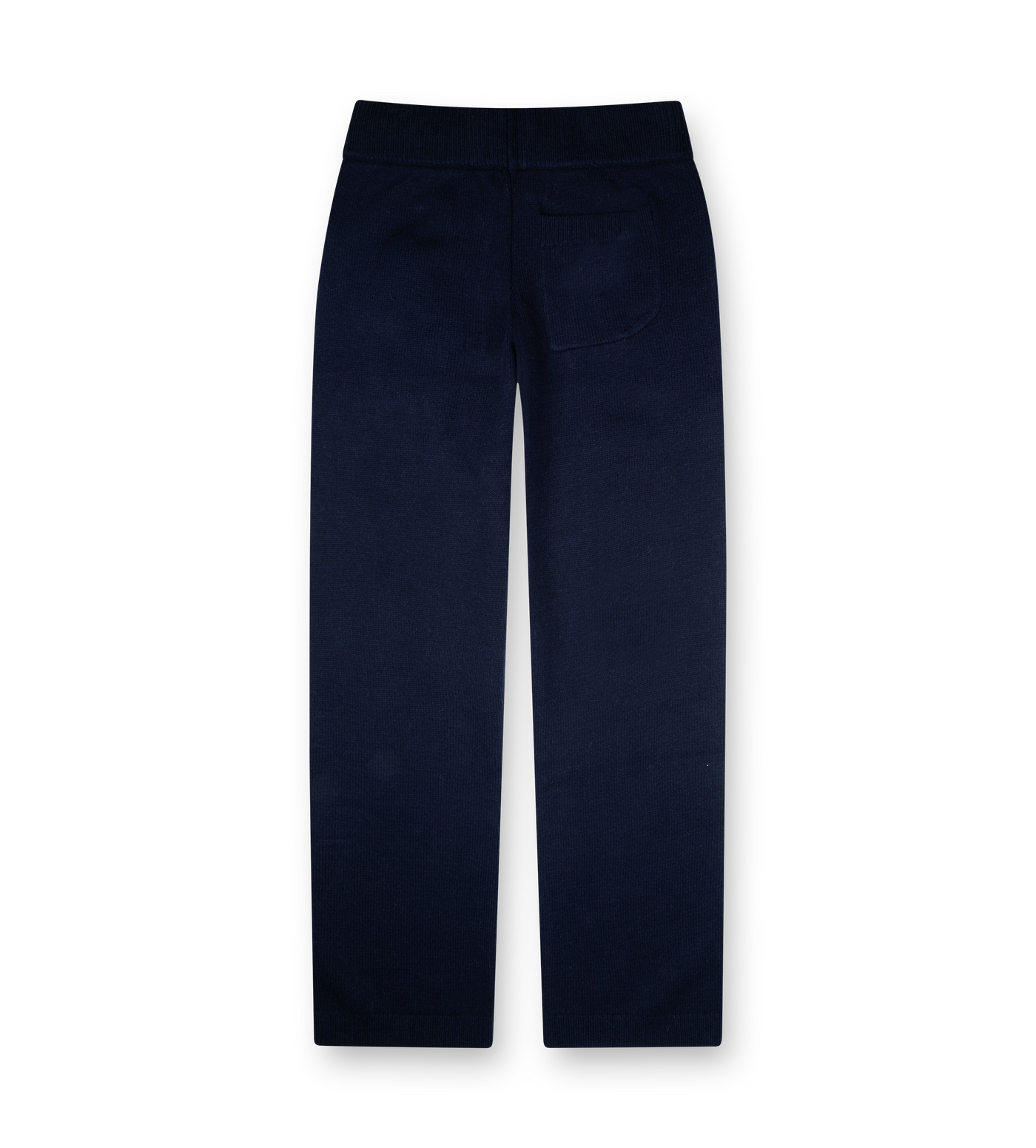 Knitted Pants Marine Blue/ White