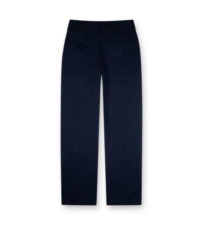 Knitted Pants Marine Blue/ White