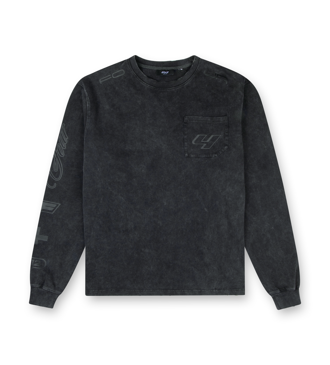 Race Comp Longsleeve T-Shirt Washed Black