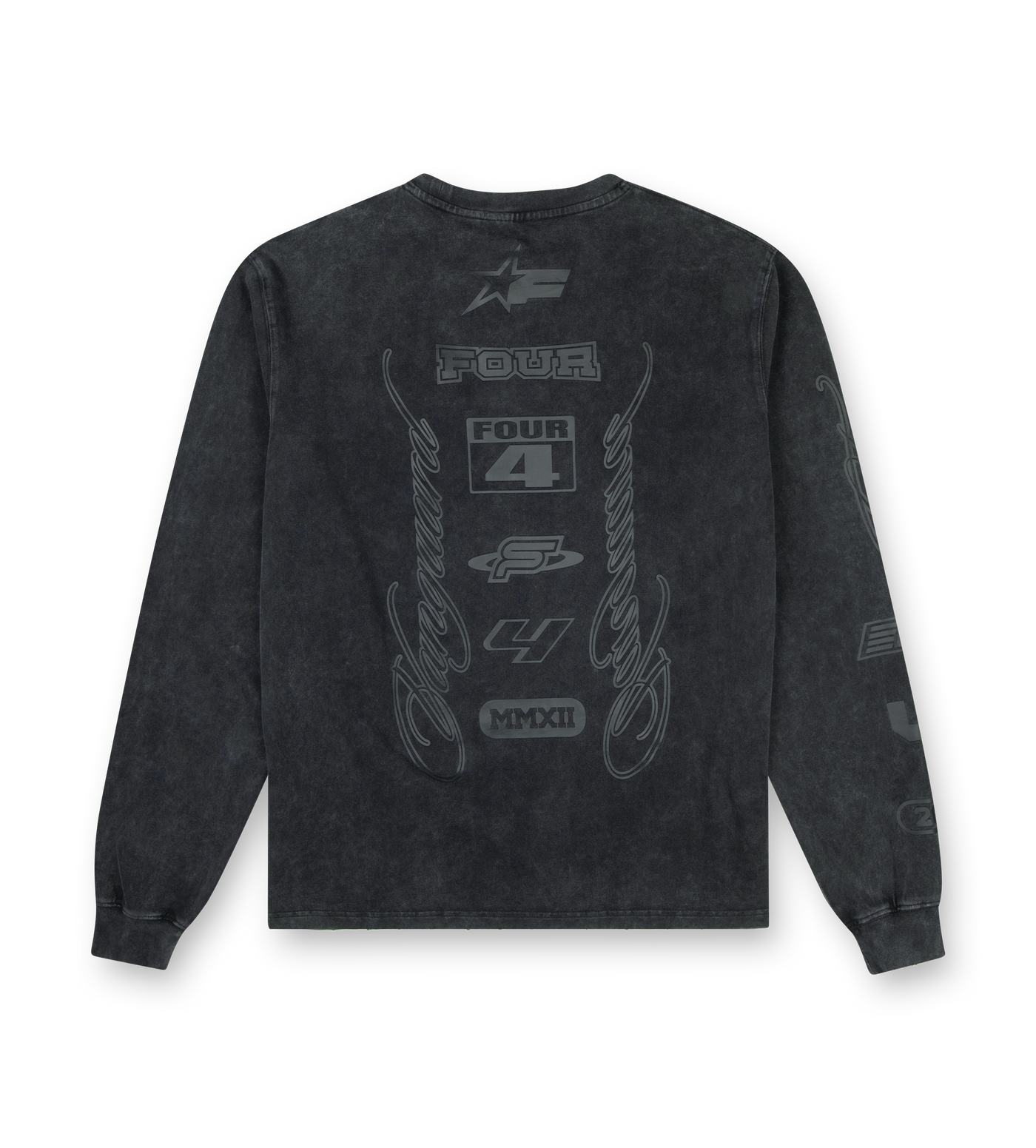 Race Comp Longsleeve T-Shirt Washed Black