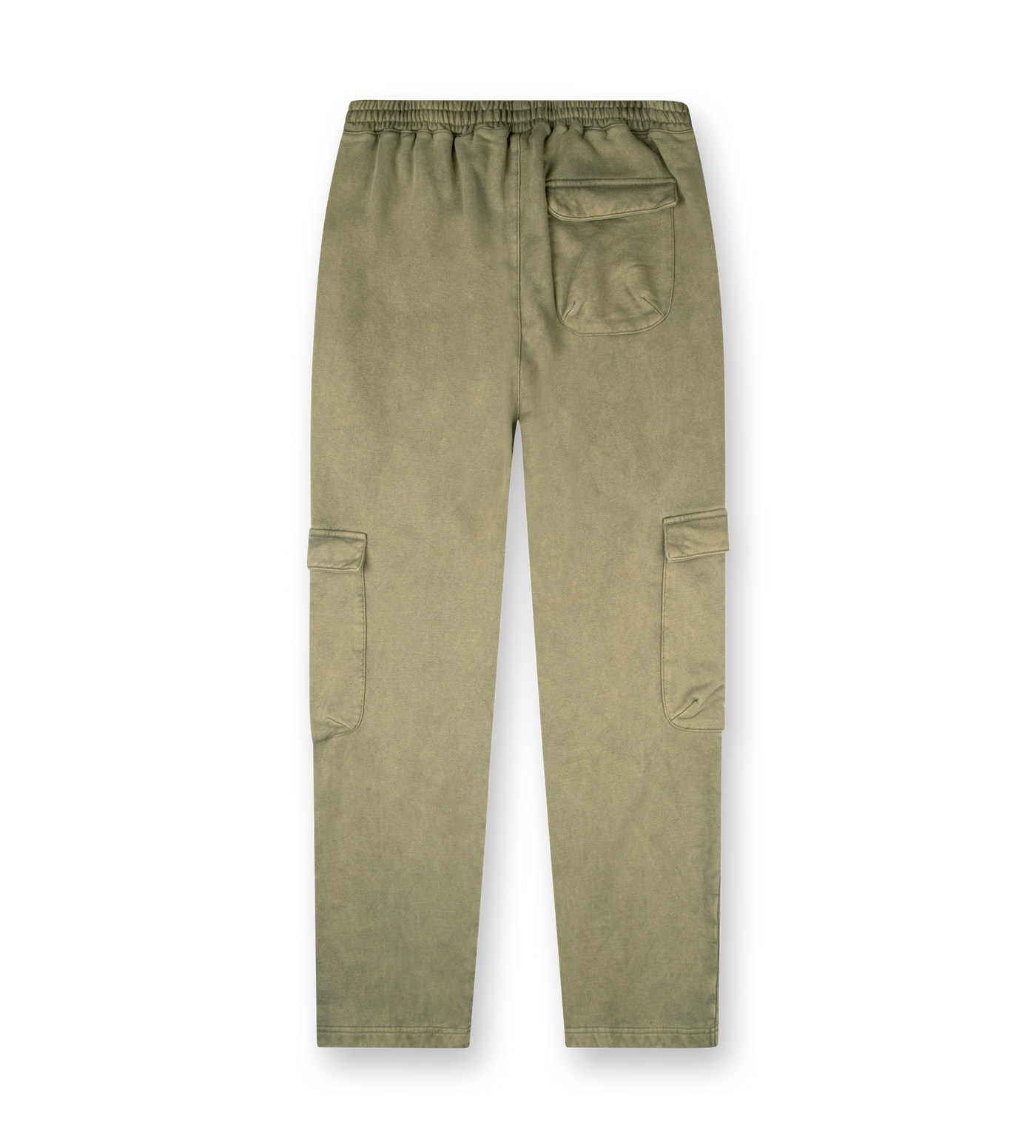 Circles Cargo Sweatpants Washed Moss Green