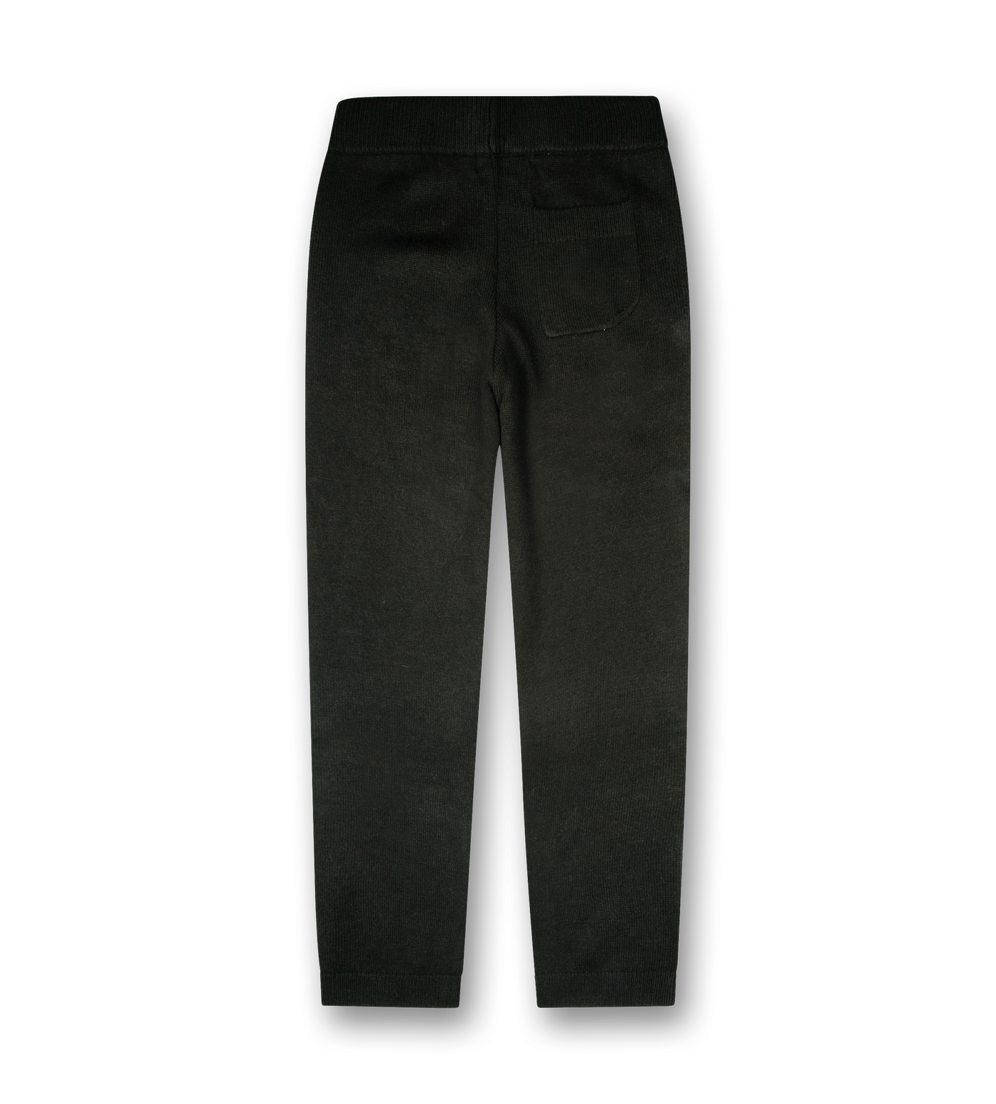 Knitted Pants Dark Green/ Black