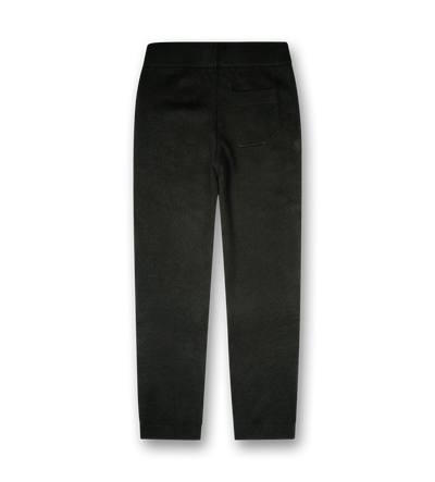 Knitted Pants Dark Green/ Black