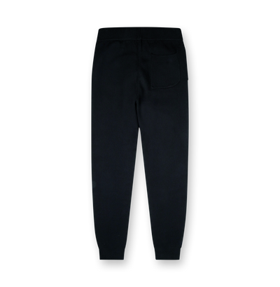 Knitted Pants Cuffed Black/ Dark Grey