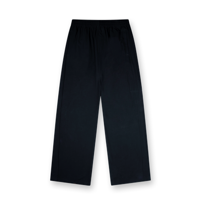 Logo Wool Pants Black