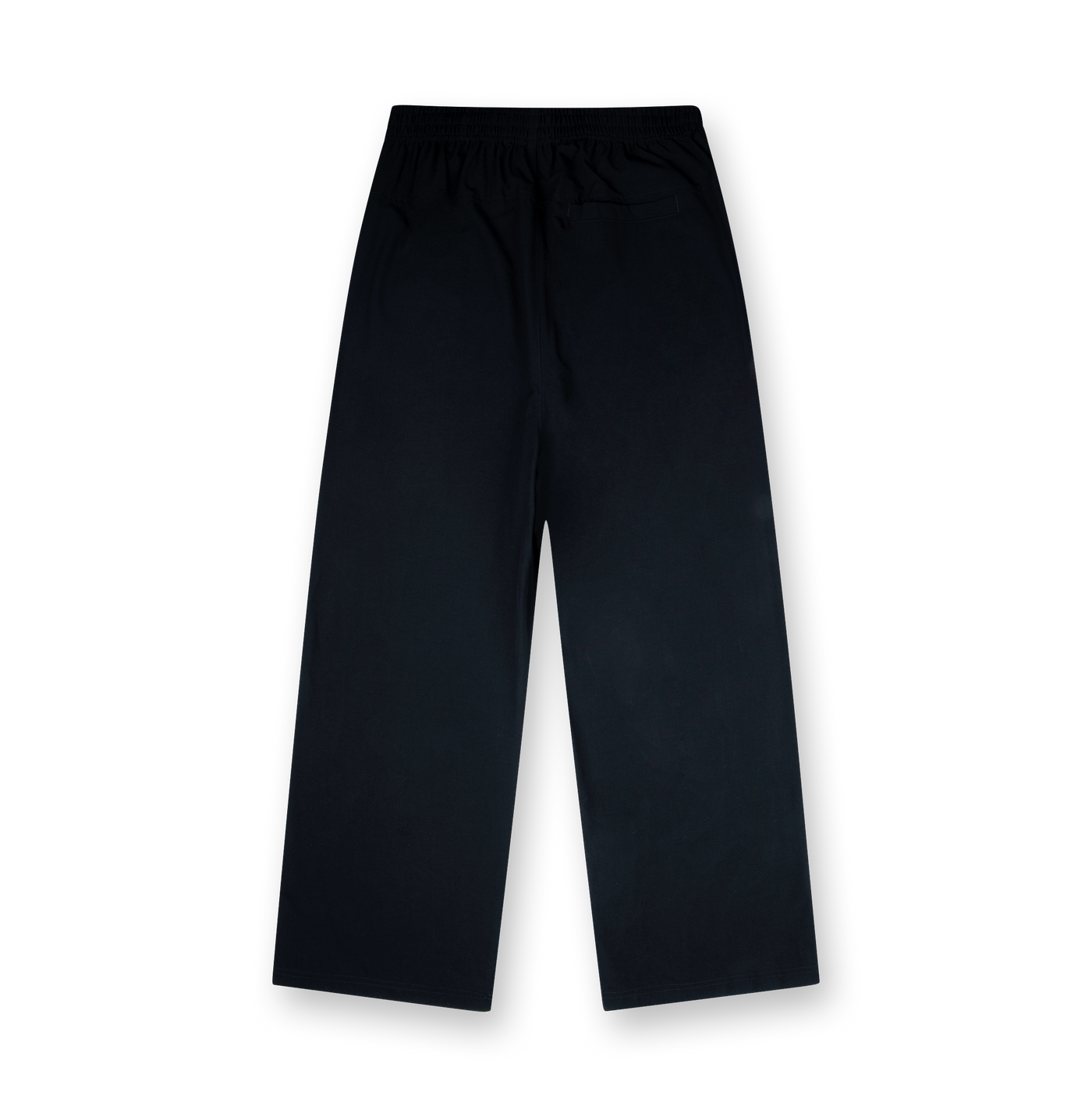 Logo Wool Pants Black
