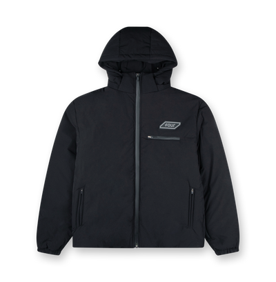 Square Logo Inbetween Jacket Black