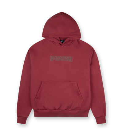 MMXII Hoodie Pomegranate