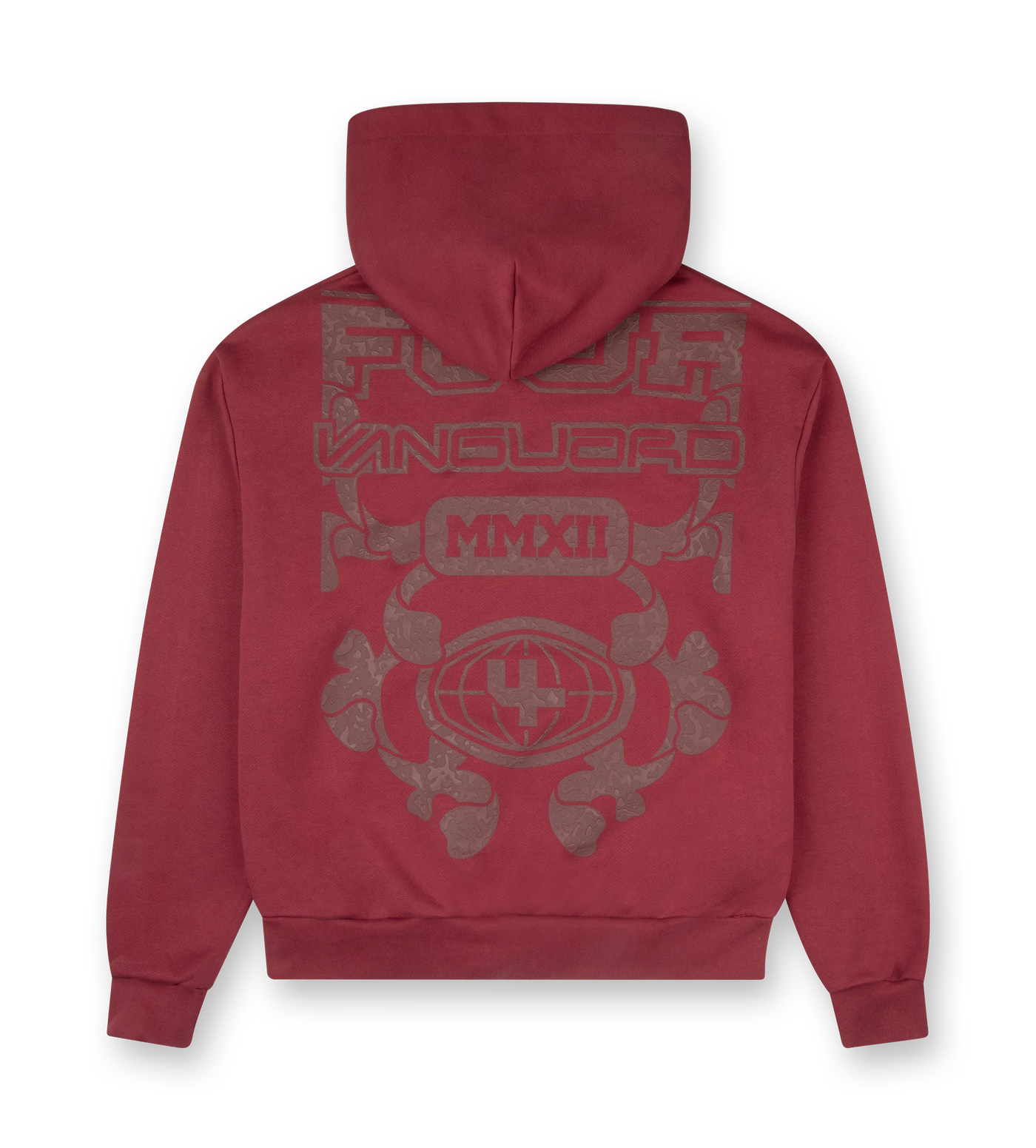 MMXII Hoodie Pomegranate