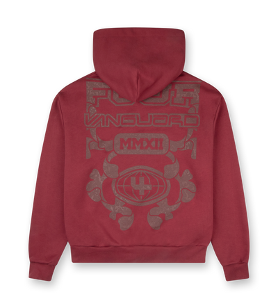 MMXII Hoodie Pomegranate