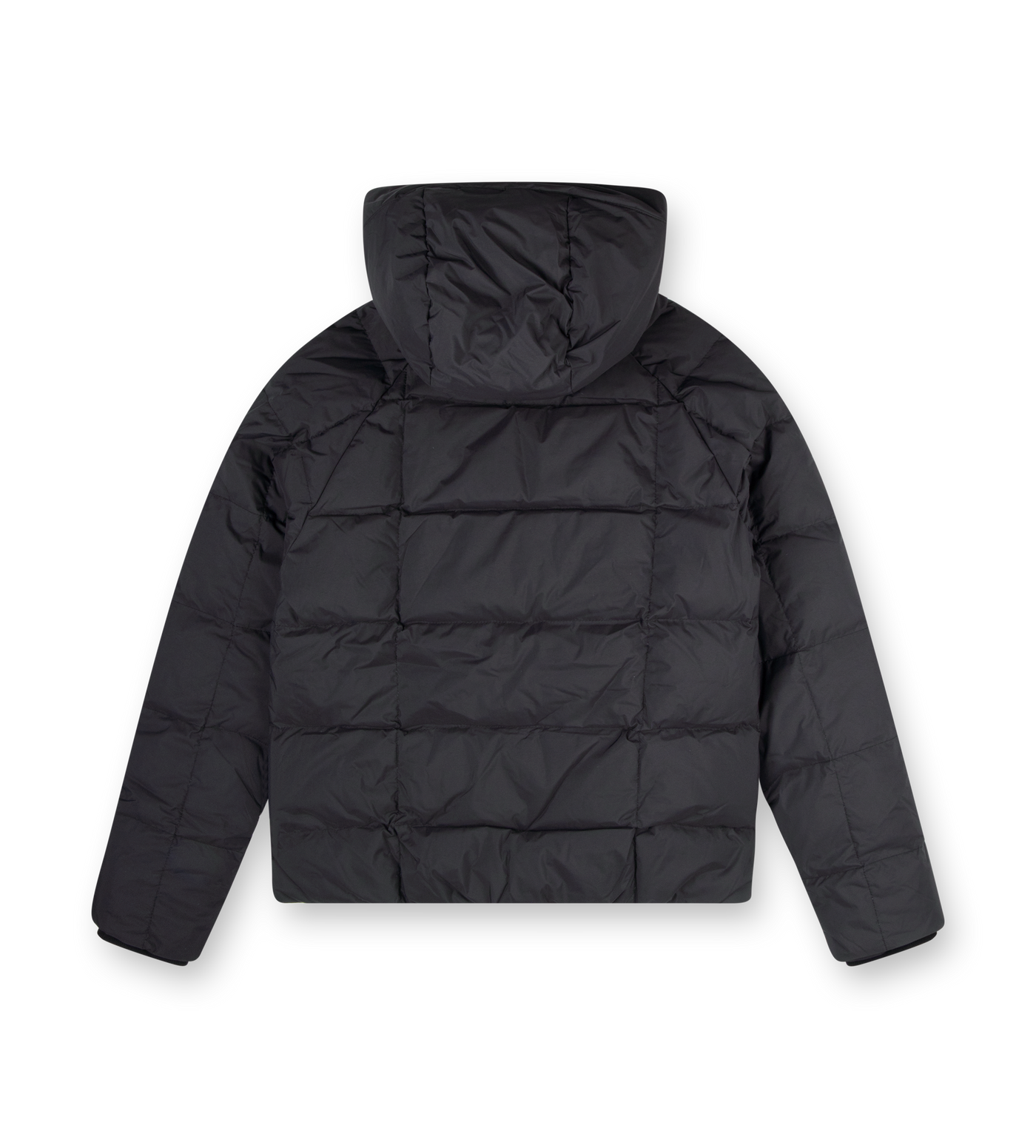 Square Logo Puffer Jacket Black