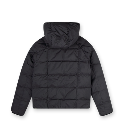 Square Logo Puffer Jacket Black