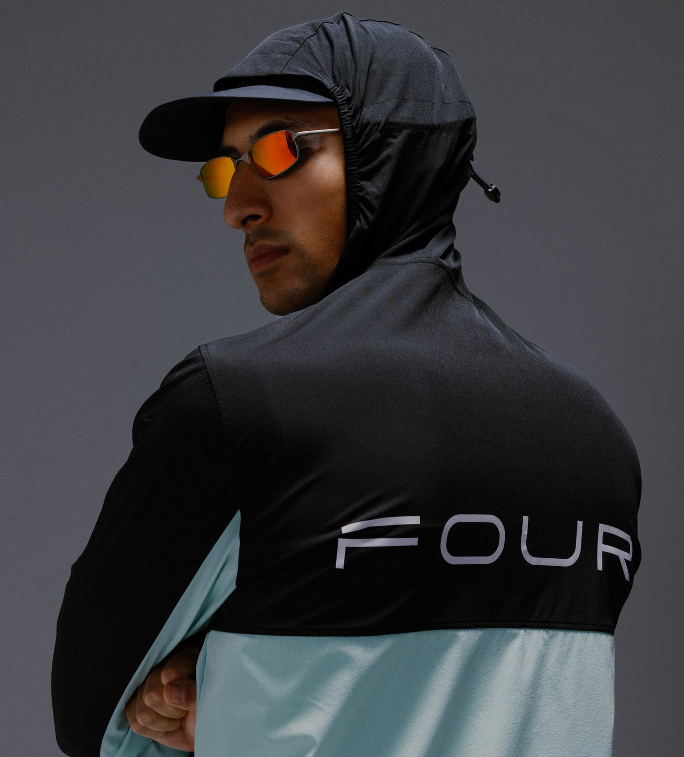 Sportswear Trackjacket Black/ Light Green