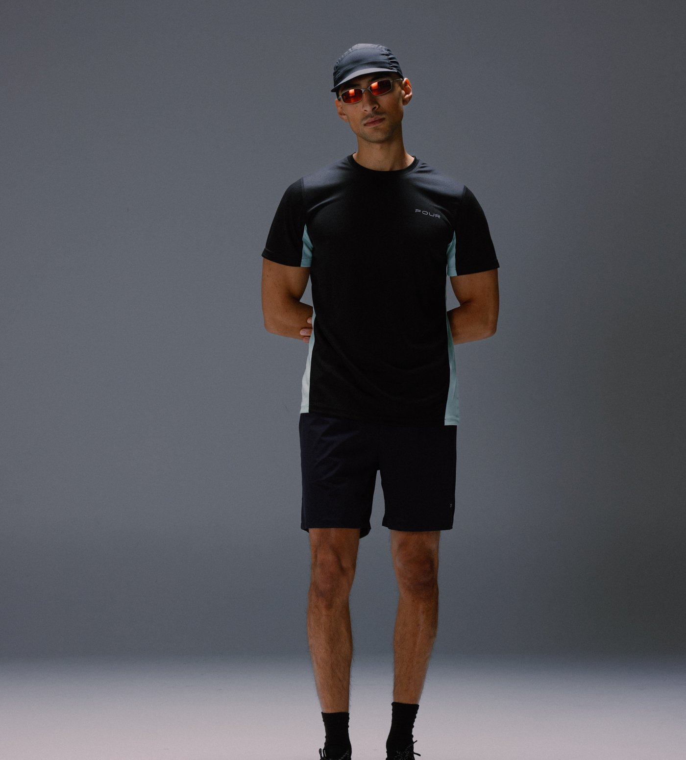Sportswear Shorts Black/ Reflective
