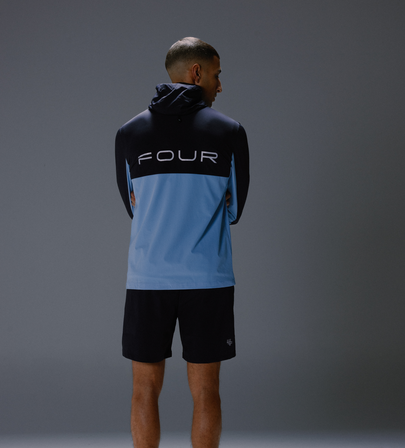 Sportswear Trackjacket Navy/ Light Blue