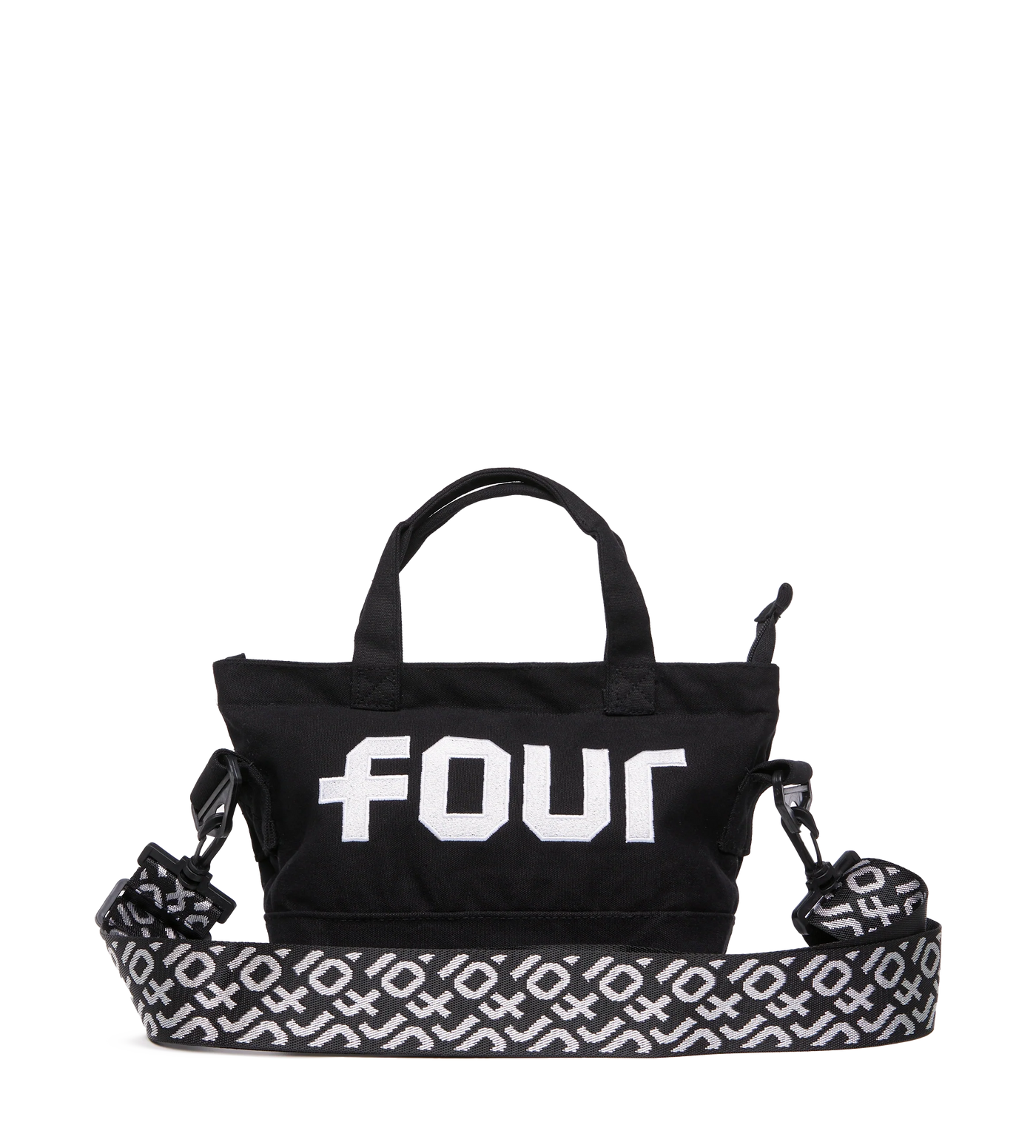 Logo Mini Sized Embroidery Shopper