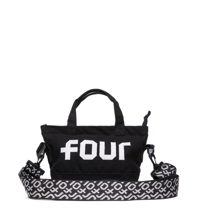 Logo Mini Sized Embroidery Shopper