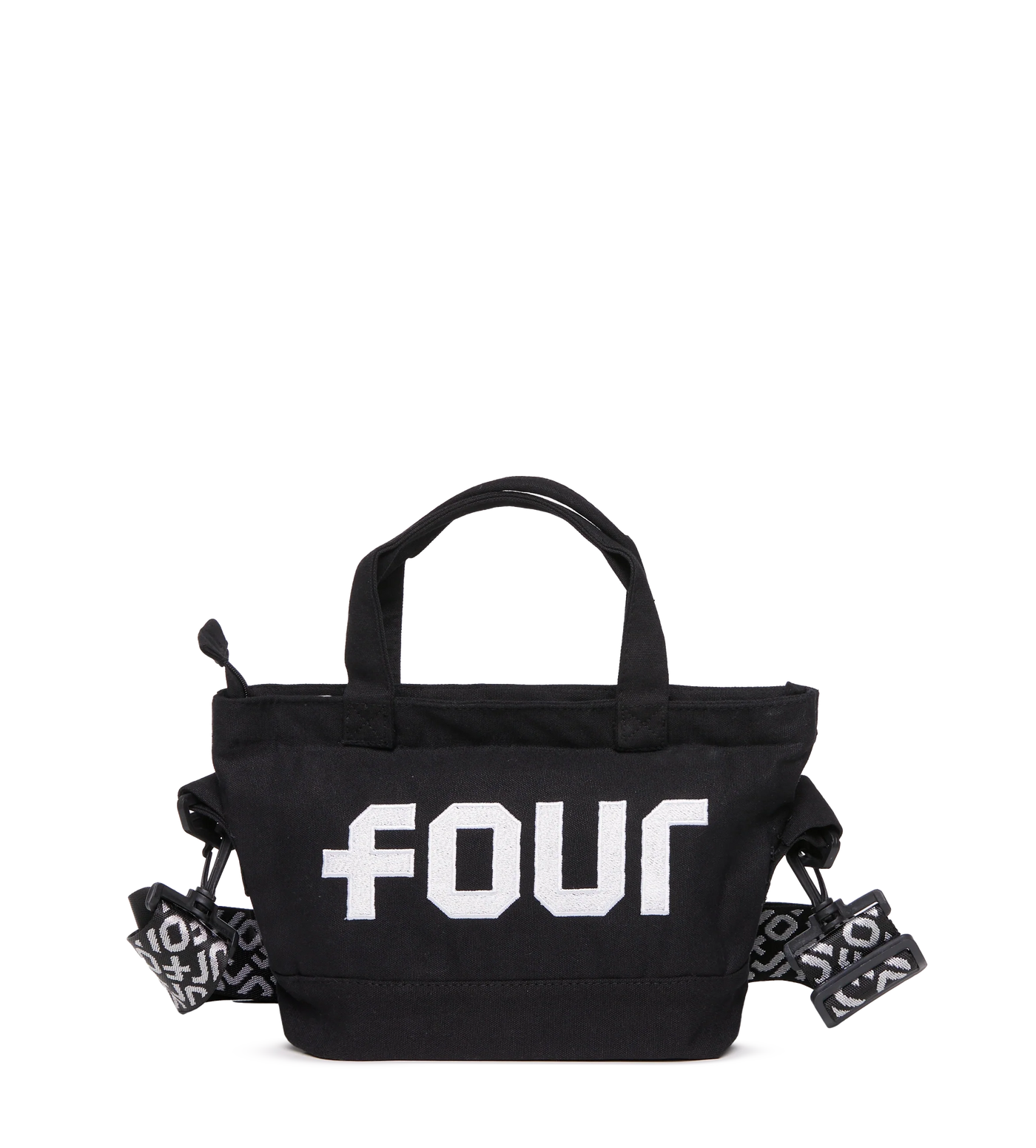 Logo Mini Sized Embroidery Shopper