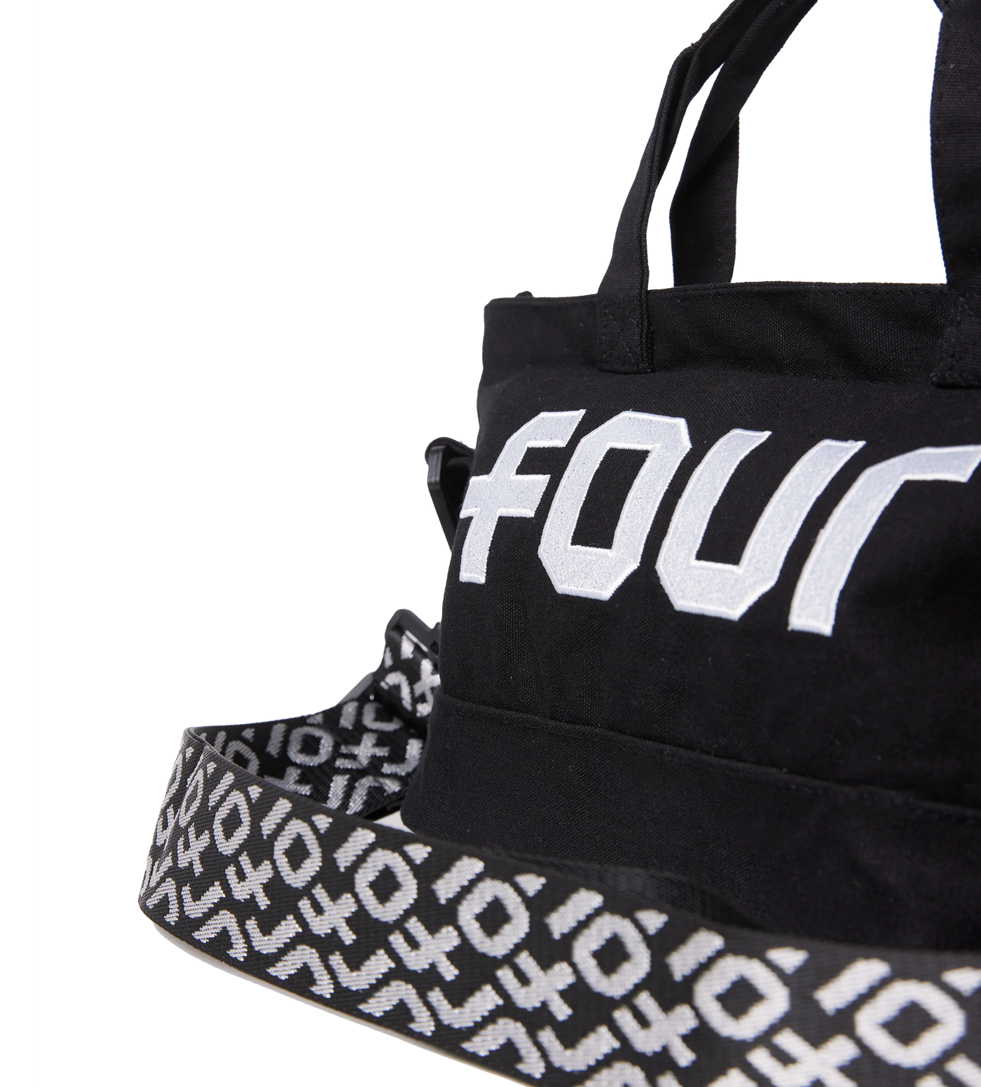 Logo Mini Sized Embroidery Shopper