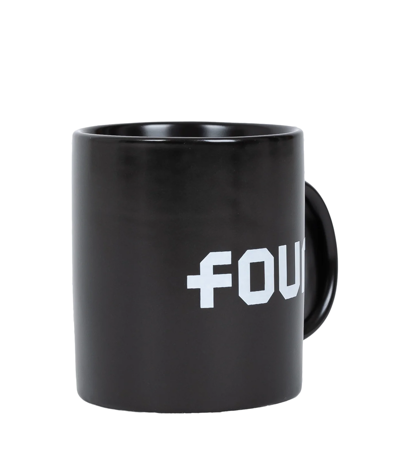 Logo-print Mug Matte Black