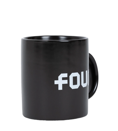 Logo-print Mug Matte Black
