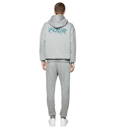 Green Circles Logo Sweatpants Grey Melange