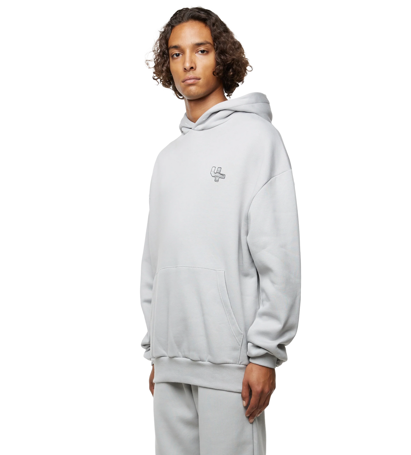 Outline Logo Hoodie High Rise