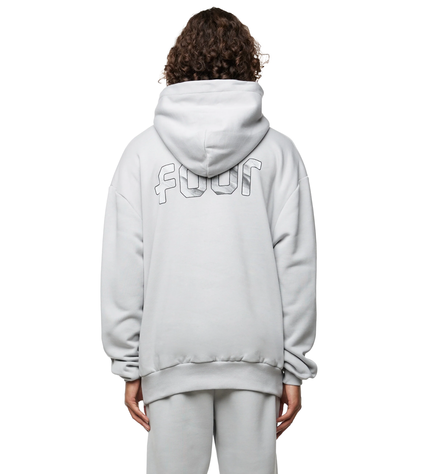 Outline Logo Hoodie High Rise