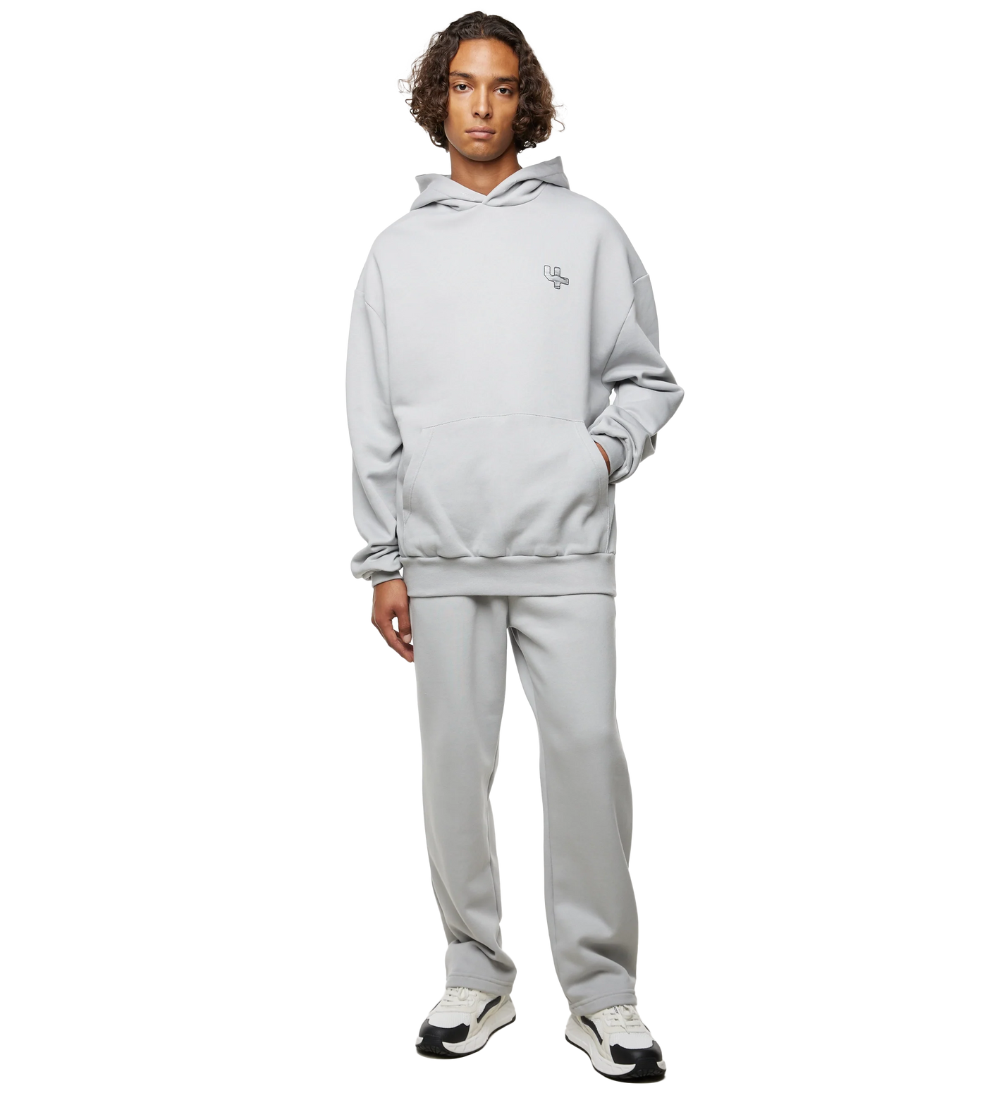 Outline Logo Hoodie High Rise