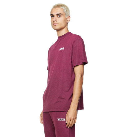 Circles Logo T-shirt Red Melange