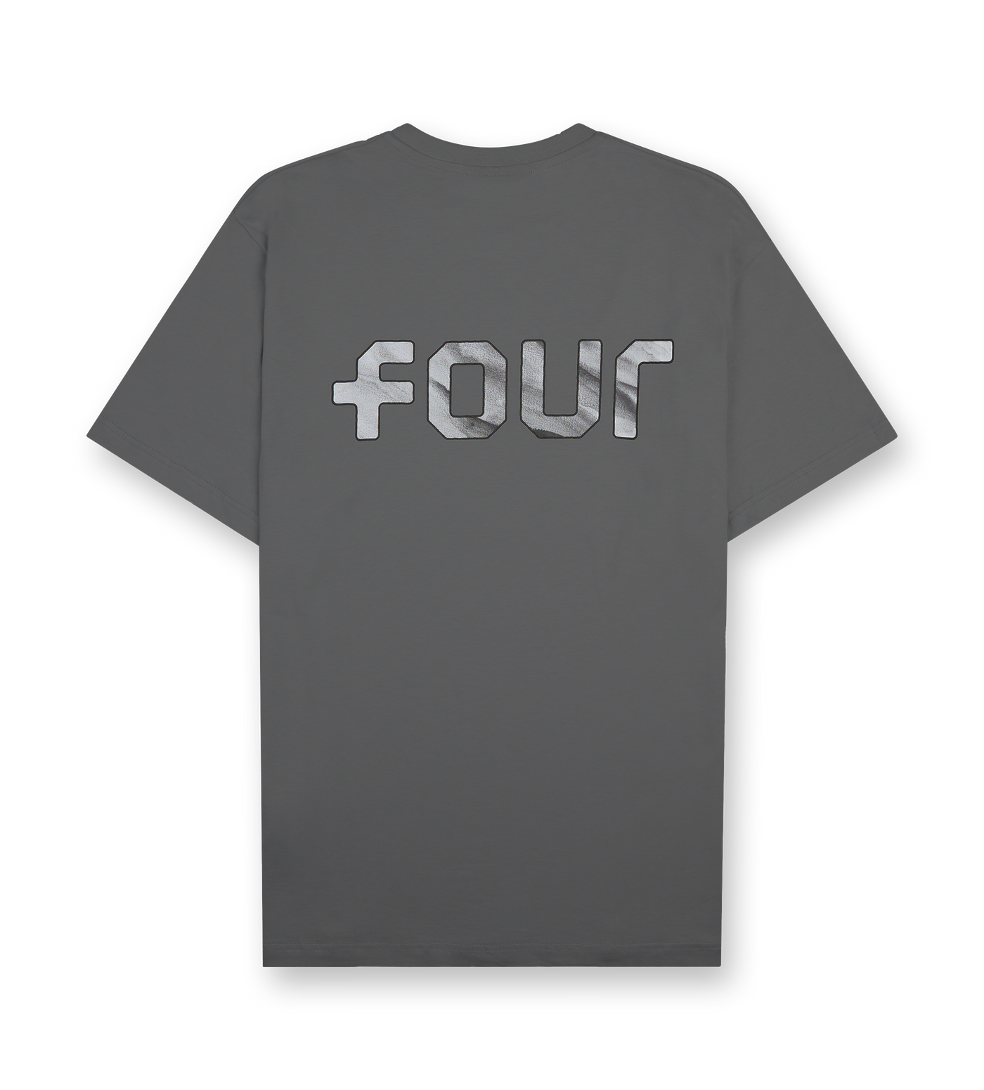 Outline Logo T-shirt Black Sand