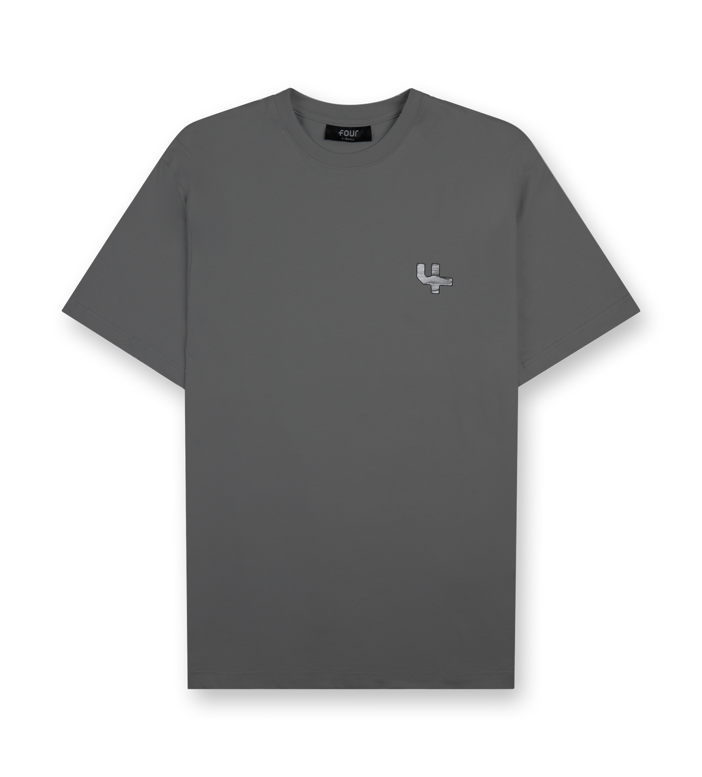 Outline Logo T-shirt Black Sand