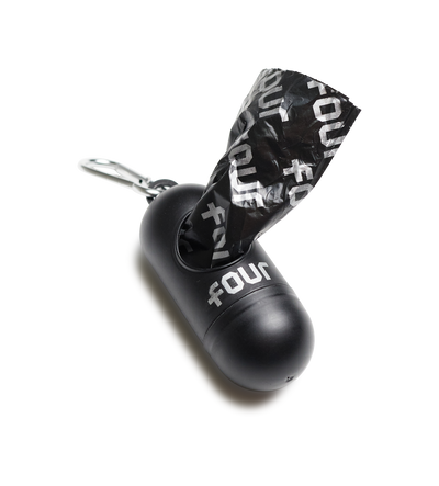 FOUR Pets Poopbag Dispenser Black