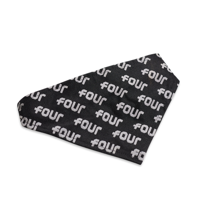 FOUR Pets Bandana Black