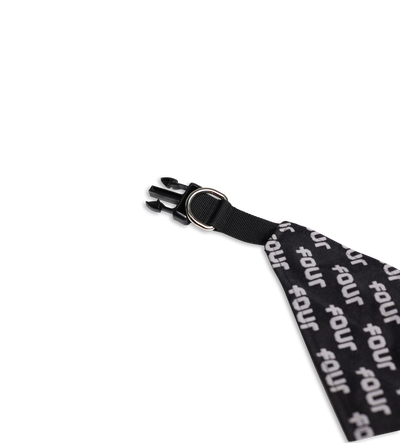 FOUR Pets Bandana Black