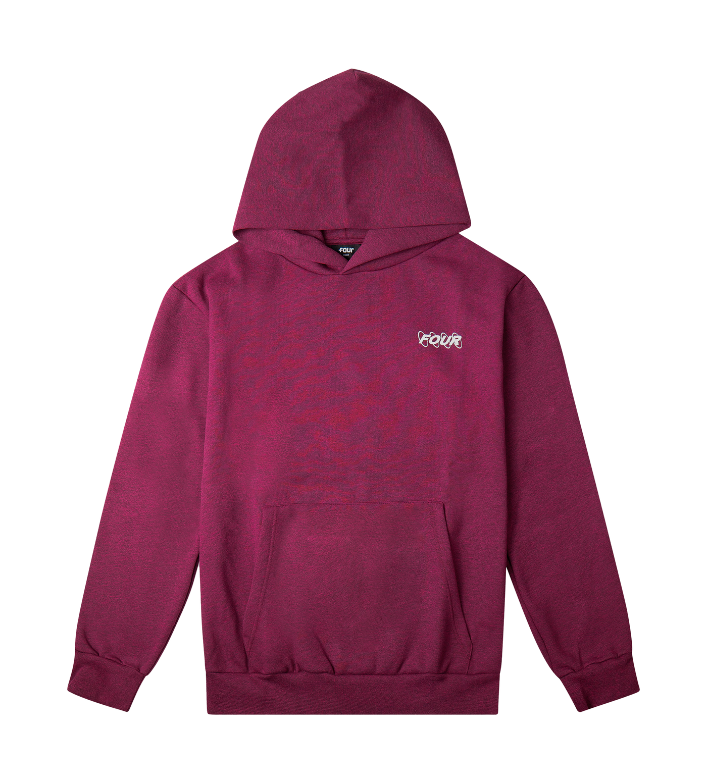 Circles Logo Hoodie Red Melange