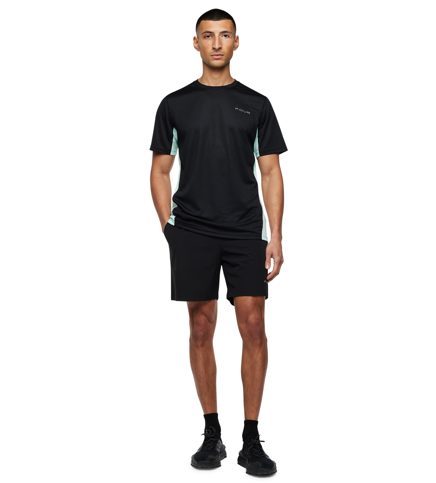 Sportswear Shorts Black/ Reflective
