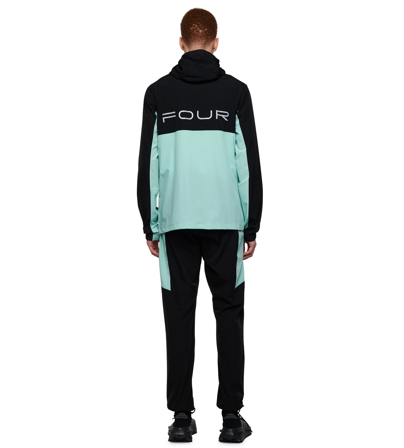 Sportswear Trackjacket Black/ Light Green