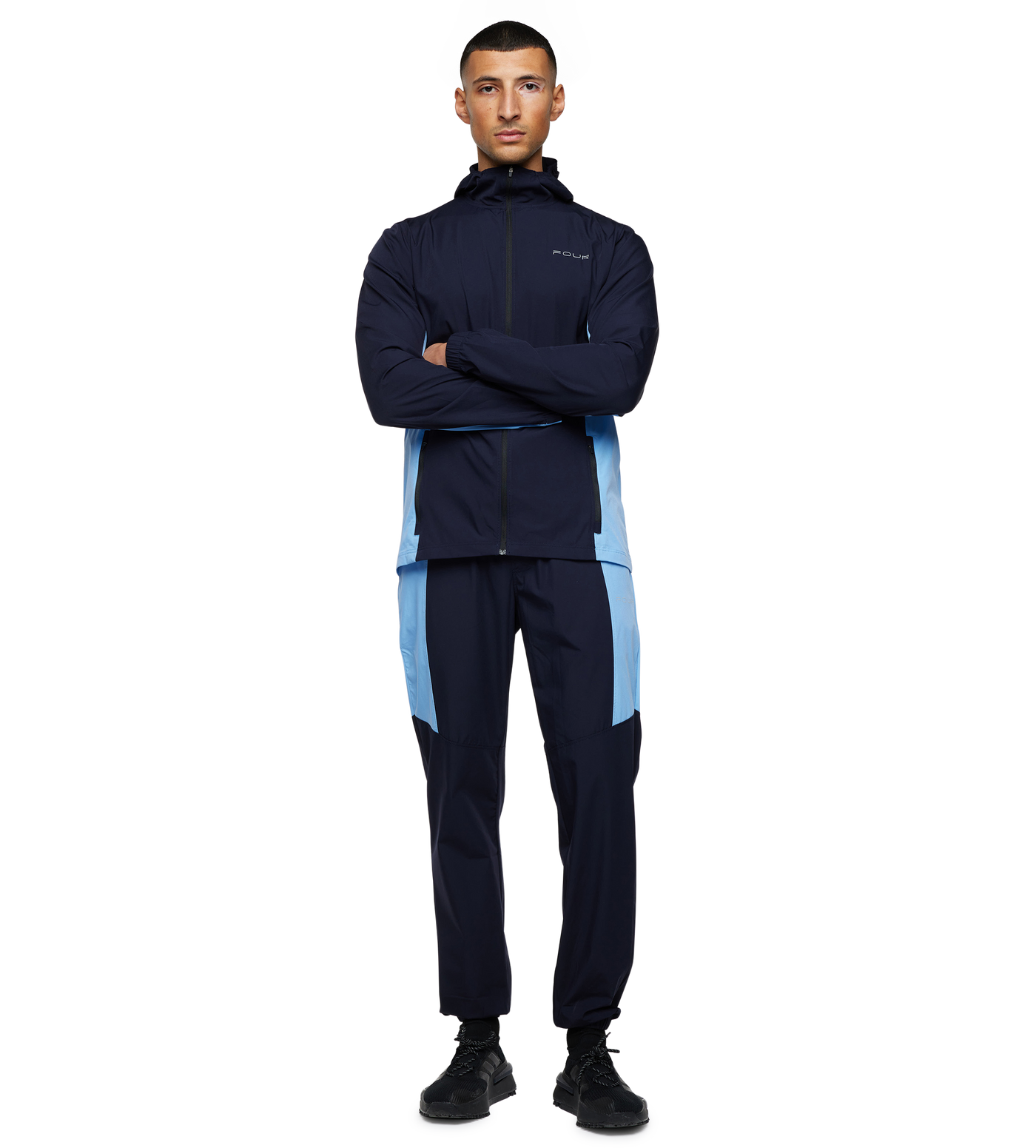 Sportswear Trackjacket Navy/ Light Blue